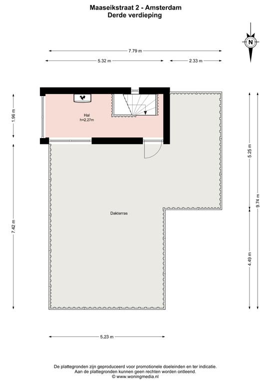 Plattegrond 4 van 4, Maaseikstraat 2